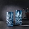 Kozarec za dolgo pijačo NOBLESSE COLORS, 395 ml, set 2 kosov, modra, Nachtmann