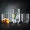 Kozarec za viski LINEAR, 345 ml, set 4 kosov, prozorna, Spiegelau