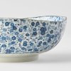 Skodelica za kosmiče BLUE DAISY, 20 cm, modra, keramika, MIJ