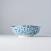 Skodelica za kosmiče BLUE DAISY, 20 cm, modra, keramika, MIJ