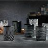 Kozarec za vodo ETHNO, 304 ml, set 2 kosov, črna, Nachtmann