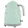 Električni kotliček KLF03PGEU, 1,7 l, pastelno zelena, Smeg