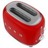 Toaster TSF01RDEU, 2 rezini, rdeča, Smeg