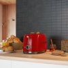 Toaster TSF01RDEU, 2 rezini, rdeča, Smeg