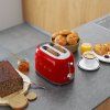 Toaster TSF01RDEU, 2 rezini, rdeča, Smeg