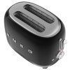 Toaster TSF01BLEU, 2 rezini, črna, Smeg