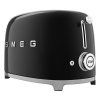 Toaster TSF01BLEU, 2 rezini, črna, Smeg