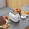 Toaster TSF01WHEU, 2 rezini, bela, Smeg