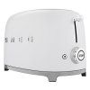 Toaster TSF01WHMEU, 2 rezini, mat bela, Smeg