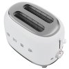 Toaster TSF01WHMEU, 2 rezini, mat bela, Smeg