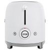 Toaster TSF01WHMEU, 2 rezini, mat bela, Smeg