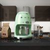 Kapljični aparat za kavo 50'J STYLE DCF02PGEU, pastelno zelena, Smeg