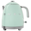 Električni kotliček 50'S STYLE MINI KLF05PGEU, 800 ml, pastelno zelena, Smeg