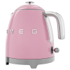 Električni kotliček 50'S STYLE MINI KLF05PKEU, 800 ml, pastelno roza, Smeg