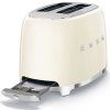 Toaster TSF01CREU, 2 rezini, kremasta, Smeg