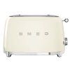 Toaster TSF01CREU, 2 rezini, kremasta, Smeg