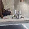Shaker za koktajle ARNE JACOBSEN MARTINI, 1 l, srebrna, nerjaveče jeklo, Stelton