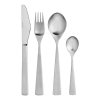 Set jedilnega pribora MAYA 2000, set 24 kosov, srebrna, nerjaveče jeklo, Stelton