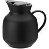 Vakuumski vrč AMPHORA, 1 l, 21 cm, črna, plastika, Stelton