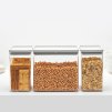 Posoda za shranjevanje hrane TASTY PLUS, set 3 kosov, visoke, svetlo siva, Brabantia