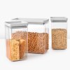 Posoda za shranjevanje hrane TASTY PLUS, set 3 kosov, visoke, svetlo siva, Brabantia