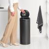 Koš na dotik TOUCH BIN NEW, 30 l, močna siva, jeklo, Brabantia
