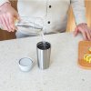 Termo lonček MAKE & TAKE, 360 ml, svetlo siva, jeklo, Brabantia