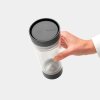 Potovalni lonček MAKE & TAKE, 360 ml, temno siva, plastika, Brabantia