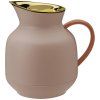 Vakuumski vrč AMPHORA, 1 l, 21 cm, breskev, plastika, Stelton