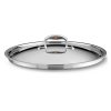 Pokrov za lonec CON CUORE, 24 cm, srebrna, baker, Ruffoni