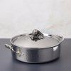 Casserole kozica OPUS PRIMA 30 cm, 6,5 l, dekor z zelenjavo, inox, Ruffoni