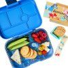 Škatla za kosilo ORIGINAL 6, 625 ml, temno modra / dirkalni avtomobili, plastika, Yumbox