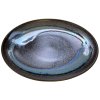 Jedilni krožnik BLUE BLUR, 25,5 cm, modra, keramika, MIJ