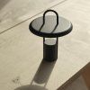 Prenosna namizna svetilka PIER, 25 cm, LED, črna, Stelton