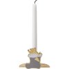 Namizni svečnik WHILE WAITING 10500, 6 cm, medenina, nerjaveče jeklo, Stelton