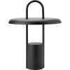 Prenosna namizna svetilka PIER, 33 cm, LED, črna, Stelton