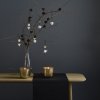 Oljna svetilka SOLIS, 11 cm, medenina, aluminij, Stelton