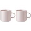 Šalčka za kavo, 200 ml, set 2 kosov, sivka, lončevina, Stelton