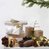Božična dekoracija FIGURA, 5 cm, srce, nežna črna, nerjaveče jeklo, Stelton