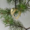 Božična dekoracija FIGURA, 5,5 cm, božično drevo, mehka črna, nerjaveče jeklo, Stelton