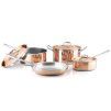 Pokrov za lonec CON CLASSE, 18 cm, baker, Ruffoni