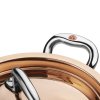 Pokrov za lonec CON CLASSE, 16 cm, baker, Ruffoni