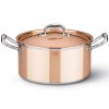 Pokrov za lonec CON CLASSE, 24 cm, baker, Ruffoni
