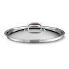 Pokrov za lonec CON CUORE, 18 cm, srebrna, baker, Ruffoni