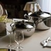 Casserole kozica OPUS PRIMA 24 cm, 4 l, dekor z olivami, inox, Ruffoni