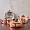 Ponev za praženje OPUS CUPRA, 24 cm, baker, Ruffoni