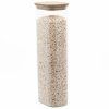 Kuhinjski kozarec za shranjevanje PKV-070, 2,6 l, steklo / bambus, Pebbly