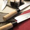 Japonski nož DEBA 18,5 cm, rjava, Lion Sabatier