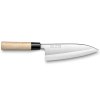 Japonski nož DEBA 18,5 cm, rjava, Lion Sabatier