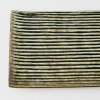 Servirni krožnik CONTOUR 24 x 15 cm, zelena, keramika, MIJ